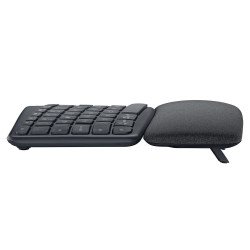 Teclado Logitech ERGO K860 - Bluetooth, Negro, Inalámbrico