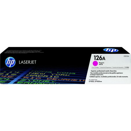 Cartucho de tóner magenta HP 126A