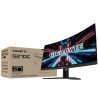 Monitor Gamer Gigabyte G27QC, 27, 2560 x 1440, TR 1ms, 165hz, 2XHDMI, DP, VA, Freesync, Gsync, 2x USB 3.0, 2x altavoces, curvo
