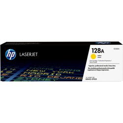 Cartucho de tóner original HP LaserJet 128A, 1,300 páginas, Amarillo