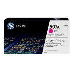 Cartucho de tóner original HP LaserJet 507A, 6000 páginas, Magenta