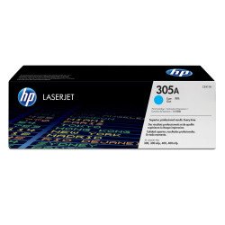 Cartucho Original de Tóner No. 305A, para HP LaserJet pro M451/M475. Cian.
