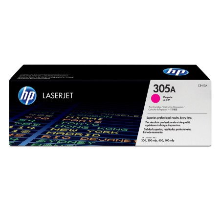 Cartucho Original de Tóner No. 305A, para HP LaserJet pro M451/M475. Magenta.