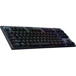 Teclado Mecánico Logitech G915 TKL Negro, GL Tactile, Lightsync RGB, Lightspeed, Bluetooth