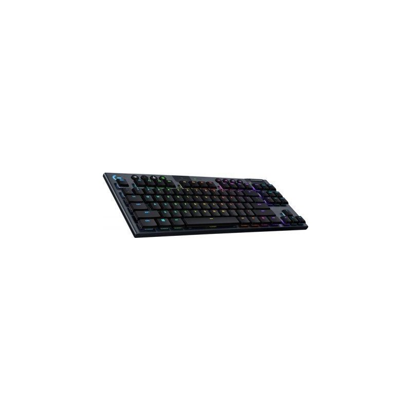 Teclado Mecánico Logitech G915 TKL Negro, GL Tactile, Lightsync RGB, Lightspeed, Bluetooth