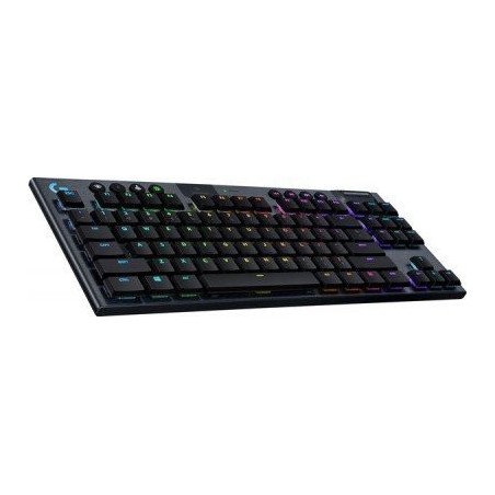 Teclado Mecánico Logitech G915 TKL Negro, GL Tactile, Lightsync RGB, Lightspeed, Bluetooth