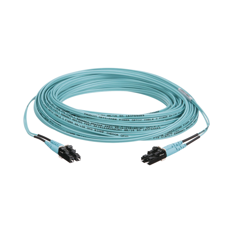 Jumper de fibra óptica FX2ERLNLNSNM010 Panduit, LC-LC 10m Jumper de fibra óptica FX2ERLNLNSNM010 Panduit, LC-LC 10m