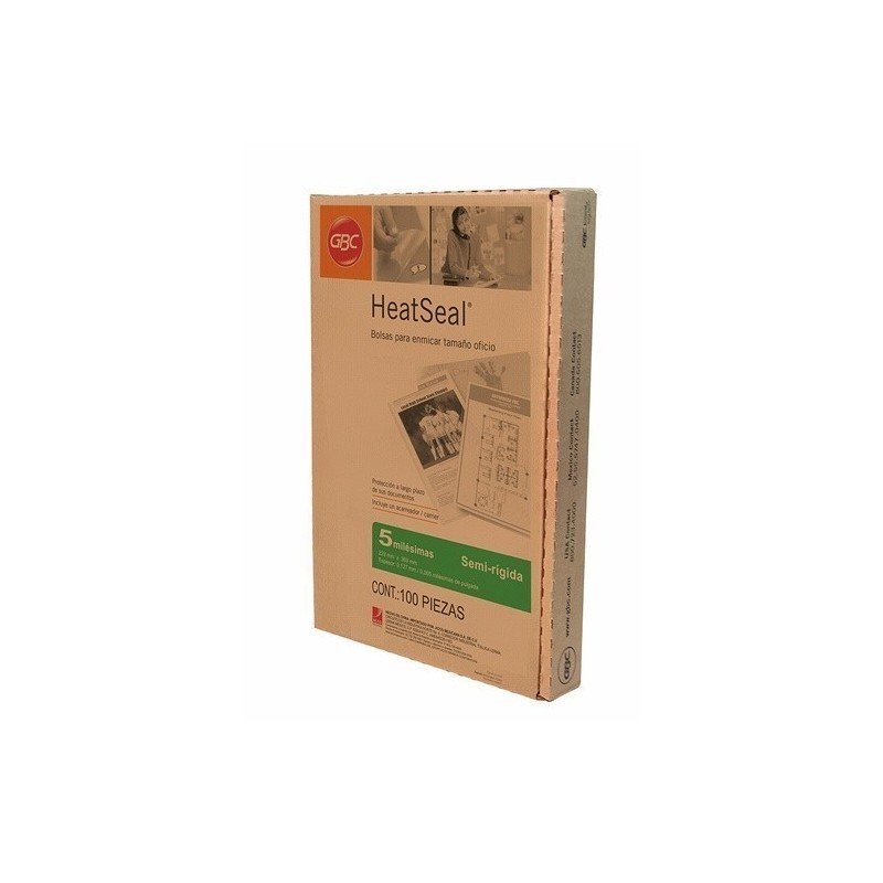 Caja de micas semirígidas (5 milésimas), tamaño oficio, caja con 100 piezas
