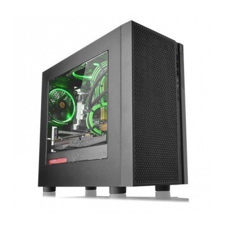 Gabinete ThermalTake vers black CA-1J4-00S1WN-01