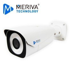 Cam IP bullet Meriva Technology mafr-200,2mp, h.265, 7, 22mm motorizado, 10m led, slot micro SD, salida BNC, cam hibrida, 1 ent