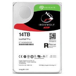 Disco duro Seagate IronWolf Pro ST14000NT001, 3.5", 14 TB, 7200 RPM