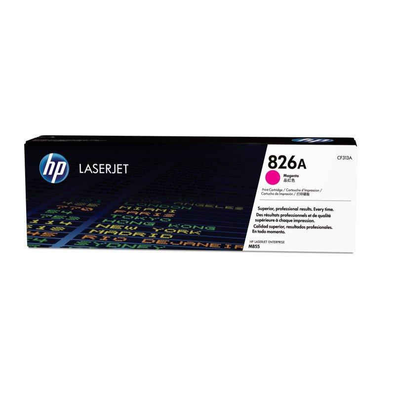 HP Cartucho de tóner original LaserJet 826A magenta, Magenta, HP, LaserJet, 1 pieza, 31500 páginas, Laser