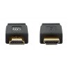 Cable HDMI plano de Alta Velocidad con Ethernet, 4K@60Hz UHD, HDMI macho a macho, 10 m (30 pies), HDR, HEC, ARC, negro