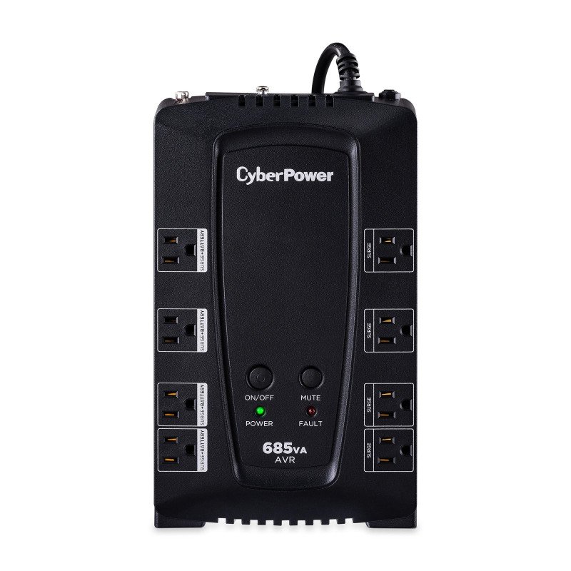 UPS de 685 va, 390 w, topología línea interactiva
