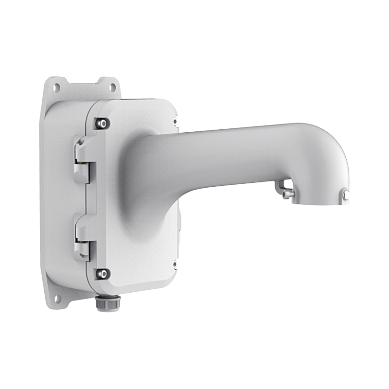 Montaje de pared para exterior con caja de conexión, compatible con domos PTZ Hikvision y epcom