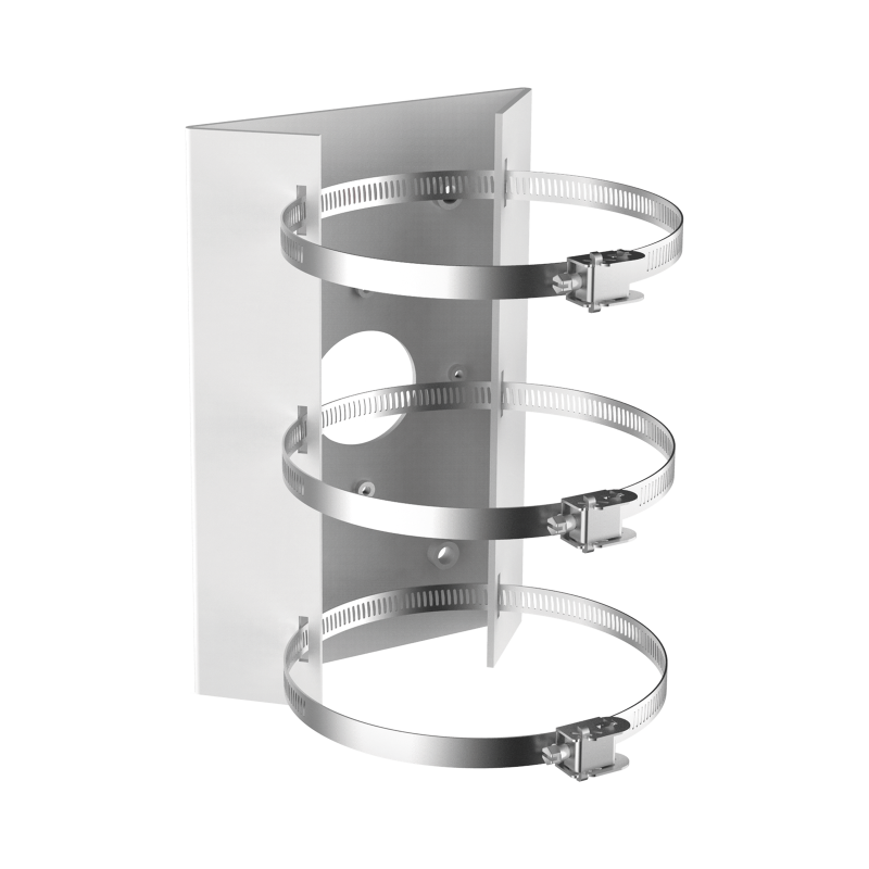 Montaje de poste para cámaras Hikvision, uso interior y exterior