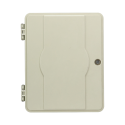 Gabinete pasivo de fibra óptica, acepta cuatro placas fponeap12, IP55,