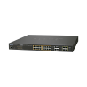 Switch administrable L2, 16 puertos 10, 100, 1000t ultra PoE + 4 puertos gigabit combo TP, SFP Switch administrable L2, 16 puertos 10, 100, 1000t ultra PoE + 4 puertos gigabit combo TP, SFP