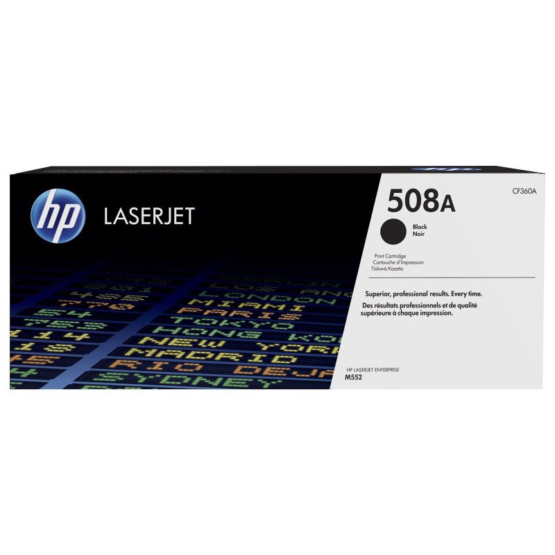 HP 508A Black LaseJet Tóner Cartridge HP 508A Black LaseJet Tóner Cartridge