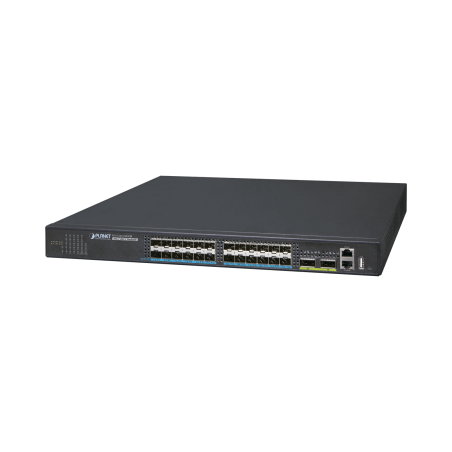Switch administrable layer 2+ 24-puertos 10g SFP+, 2-port 40g QSFP+ stackable