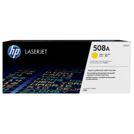 HP 508A Yellow LaserJet Tóner Cartridge