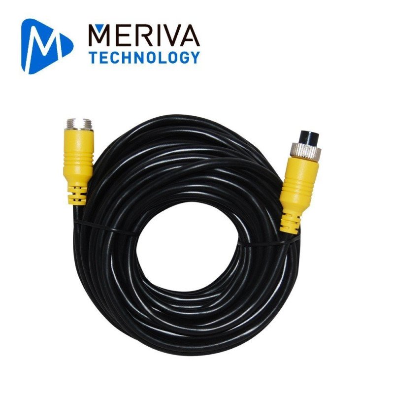 Cable tipo DIN de aviación 4 pines serie eco para DVRs móviles Meriva 