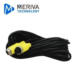 Cable tipo DIN de aviación 4 pines serie eco para DVRs móviles Meriva 