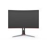 Monitor gamer curvo AOC 27, 165 Hz, AMD Free Sync, color negro y rojo, 2 HDMI, VGA, displayport, 16:9, 1920 x 1080, 250 cd/m2