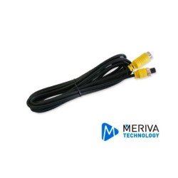 MCBIP30 Meriva Technology Cable pre-ponchado DIN de aviación de 6 pines para transmitir audio video y energía simultáneamente co