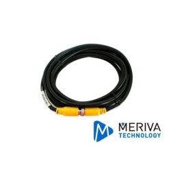 MCBL30 Meriva Technology Cable pre-ponchado de conector DIN de aviación para transmisión de video audio y energía simultáneament