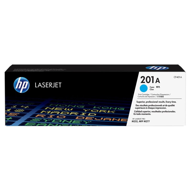HP 201A cian LaserJet Tóner Cartridge