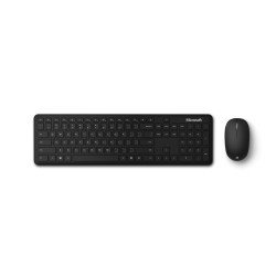 Kit de teclado y mouse Atom Microsoft - bluetooth inalámbrico. Español. Negro mate.