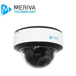 Cam IP domo Meriva Technology MFD-e300z, 2mp, h.265, 2.8, 12mm motorizado, 50mir, slot micro SD, salida BNC, cam hibrida, micróf