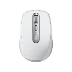 Mouse Logitech MX Anywhere 3, mano derecha, RF inalámbrica + Bluetooth, 4000 DPI, Gris