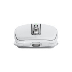 Mouse Logitech MX Anywhere 3, mano derecha, RF inalámbrica + Bluetooth, 4000 DPI, Gris