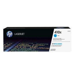 Cartucho de tóner LaserJet, HP 410X, original, 5,000 páginas, Cian