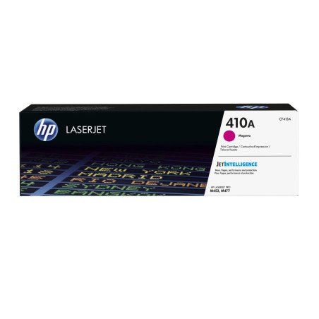Cartucho de tóner LaserJet, HP 410A, original, 2,300 páginas, magenta