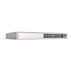 Switch inteligente de distribución o core, apilable, Capa 3, 24 x Giga + 4 x SFP+ 10 G, Doble fuente de alimentación redundante