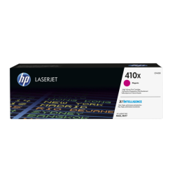 Cartucho de tóner LaserJet, HP 410X, original, 5,000 páginas, magenta