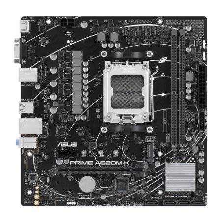 Tarjeta madre ASUS PRIME A620M-K-CSM, AMD, socket AM5, AMD Ryzen