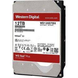 Disco duro interno WD red plus 3.5 12TB SATA3 6gb/s 256mb 24x7 hotplug para NAS 1-8 bahías