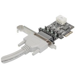 Tarjeta Serial PCI Express de 4 puertos. Adaptador con cuatro puertos 