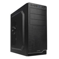 Gabinete Acteck AC-932585, micro-ATX, mini-ATX, mini-ITX, negro, 500 w