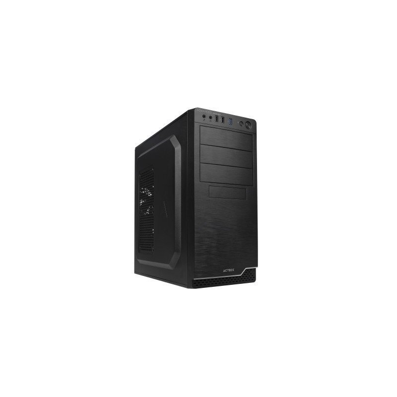 Gabinete Acteck AC-932585, micro-ATX, mini-ATX, mini-ITX, negro, 500 w