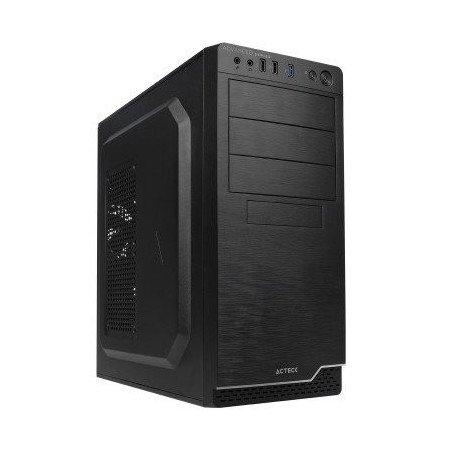 Gabinete Acteck AC-932585, micro-ATX, mini-ATX, mini-ITX, negro, 500 w