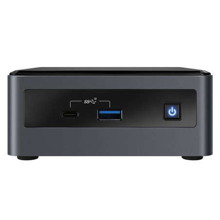 Mini PC Intel NUC Core i3 10110u 2.1 - 4.1 GHz, 2 cores, 2x SODIMM DDR4 2666MHz, HDMI, DP tipo-c, thunderbolt 3, 4x USB 3.1 IPA