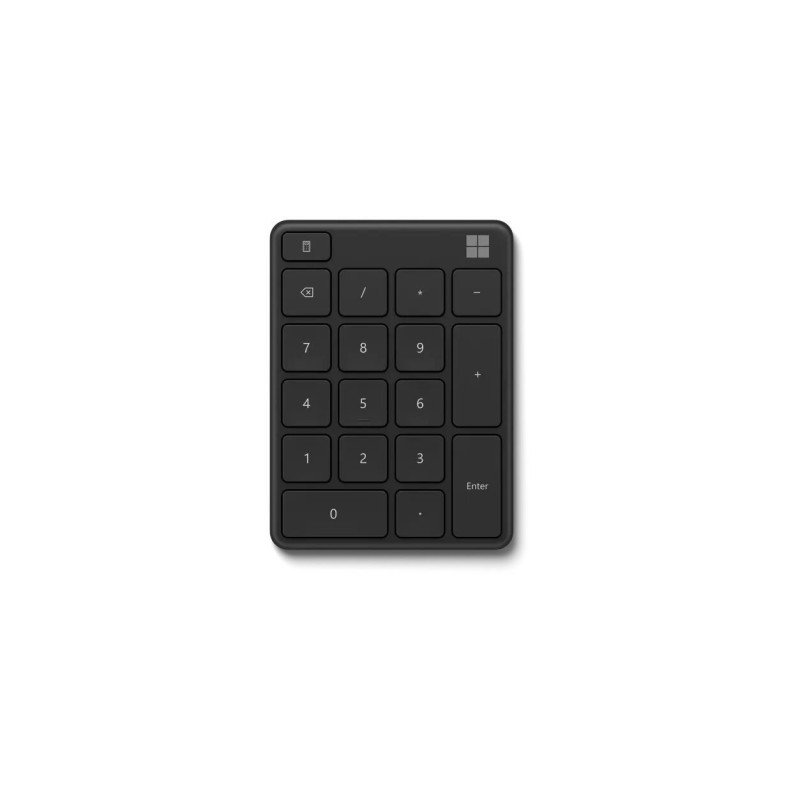 Teclado Microsoft 23O-00014 - bluetooth, numérico, negro, inalámbrico