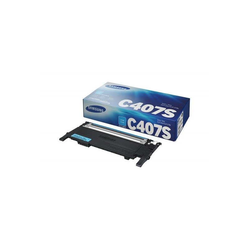 Tóner Samsung cian C407S para clp-320 clp-325 clx-3185, 1500 pág.