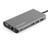 Docking USB-c multipuertos - HDMI o VGA - 100w entrega de alimentación PD - cable de 30cm - lector de SD (DKT30CHVAUSP)