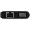 Docking USB-c multipuertos - HDMI o VGA - 100w entrega de alimentación PD - cable de 30cm - lector de SD (DKT30CHVAUSP)